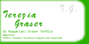 terezia graser business card